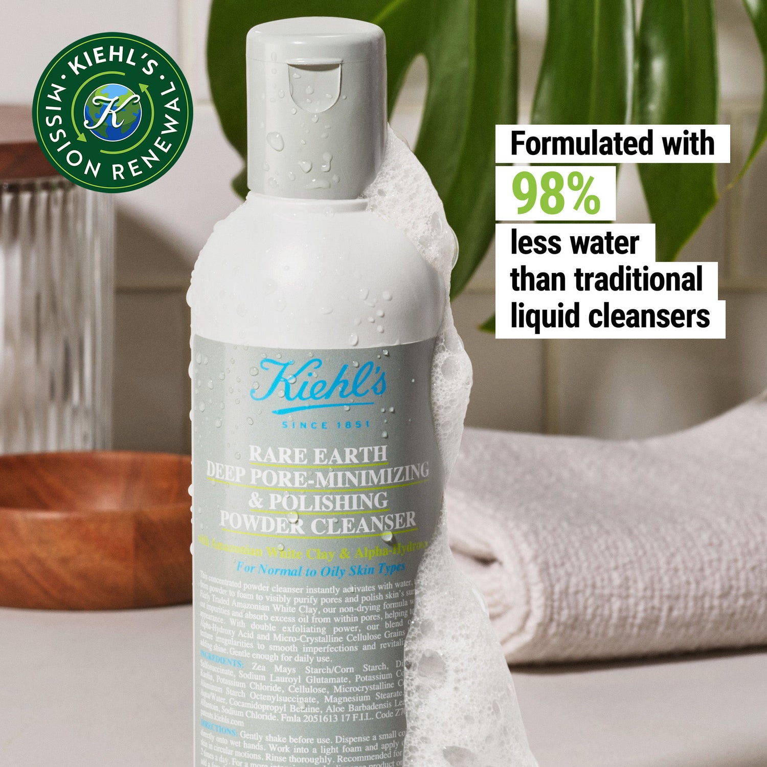 Kiehl's Since 1851 Rare Earth Deep Pore-Minimizing and Polishing Powder Cleanser
