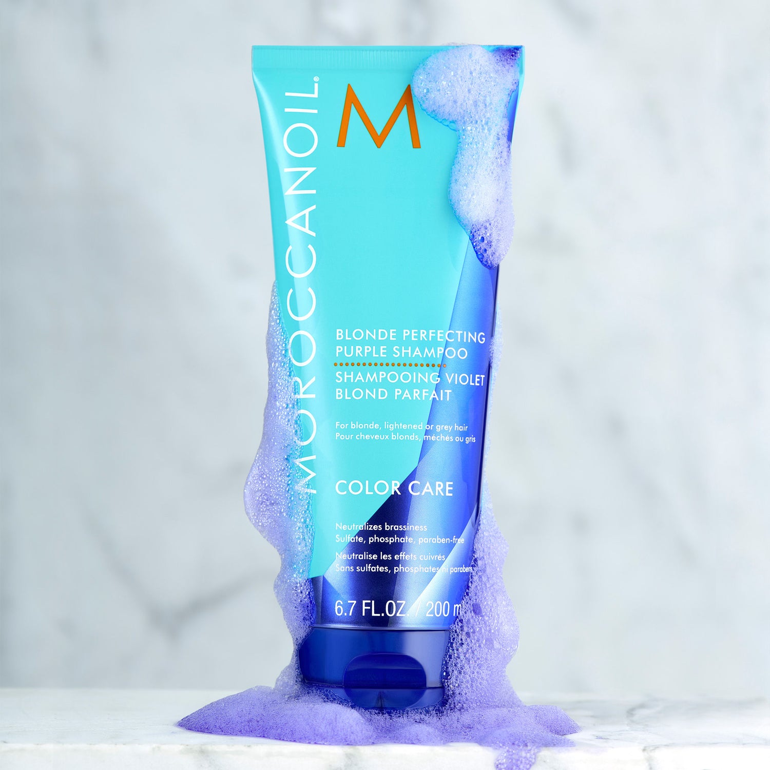 Moroccanoil Blonde Perfecting Purple Shampoo