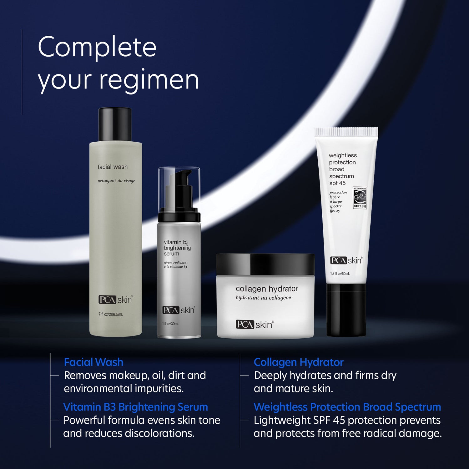 PCA Skin Weightless Protection Broad Spectrum SPF 45
