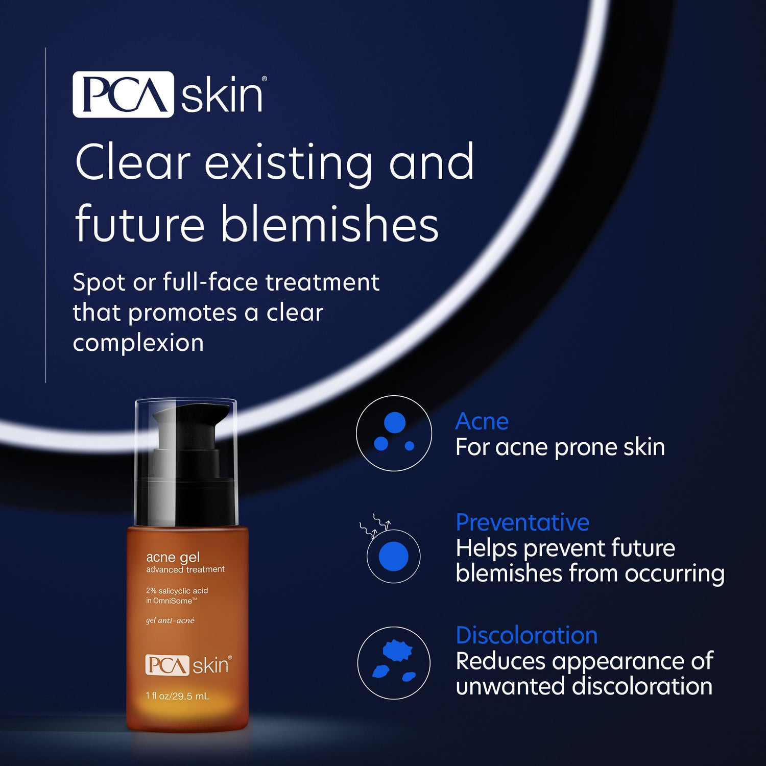 PCA Skin Acne Gel With OmniSome