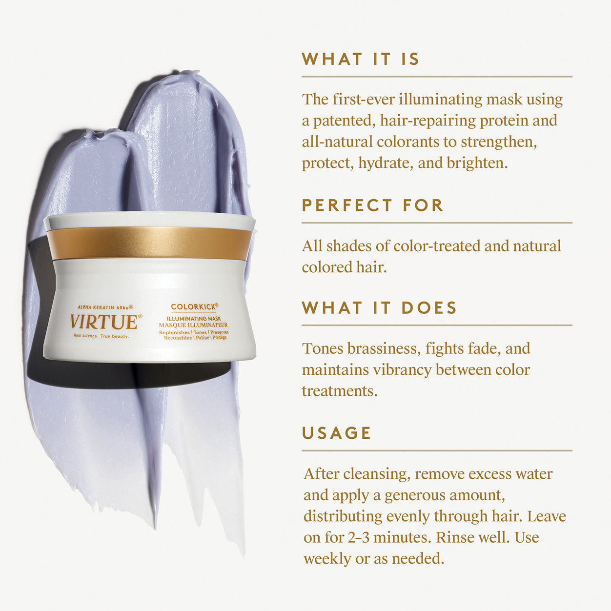 Virtue Colorkick Illuminating Mask