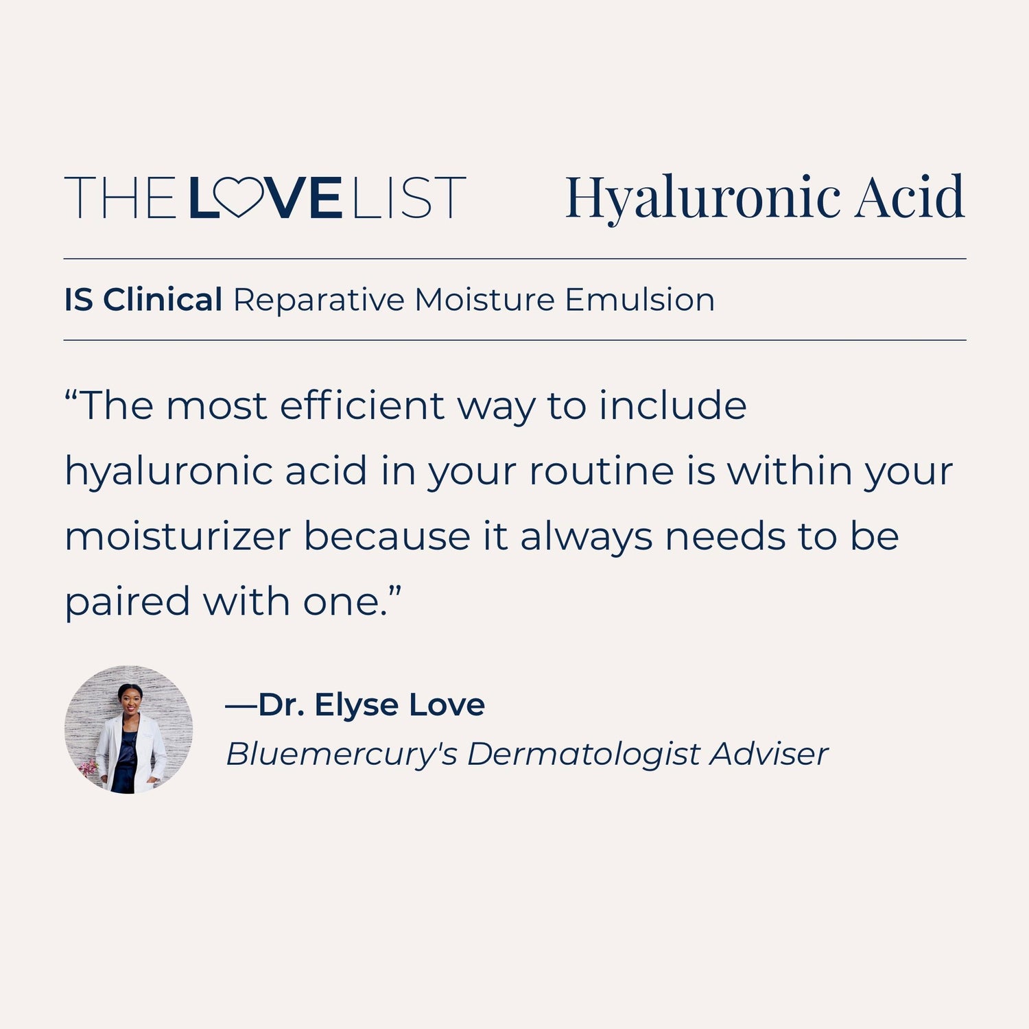 IS Clinical Reparative Moisture Emulsion