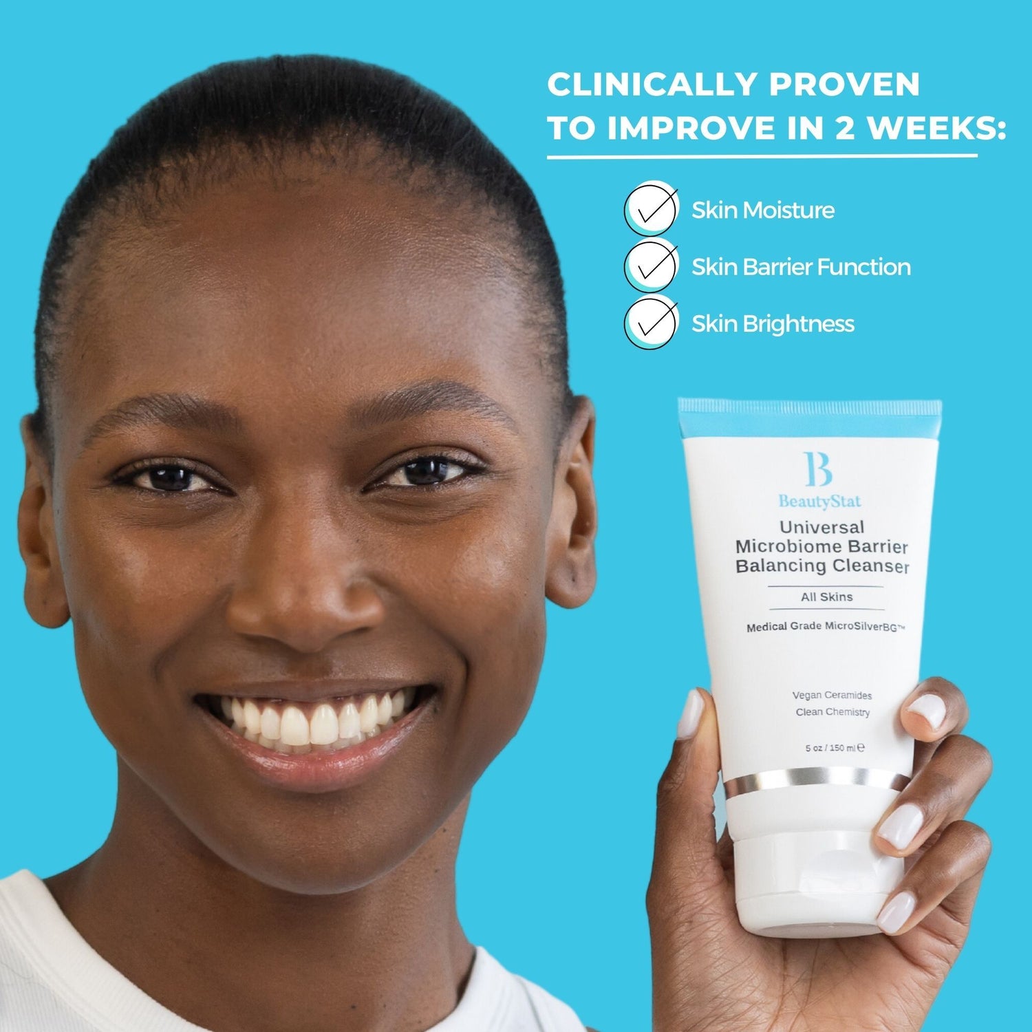 BeautyStat Microbiome Barrier Repair Purifying Cleanser