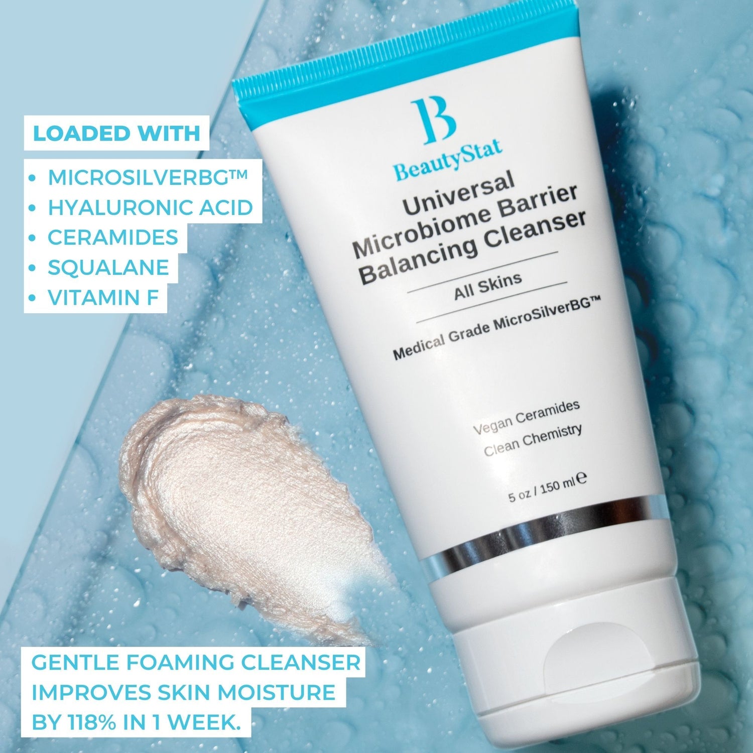 BeautyStat Microbiome Barrier Repair Purifying Cleanser