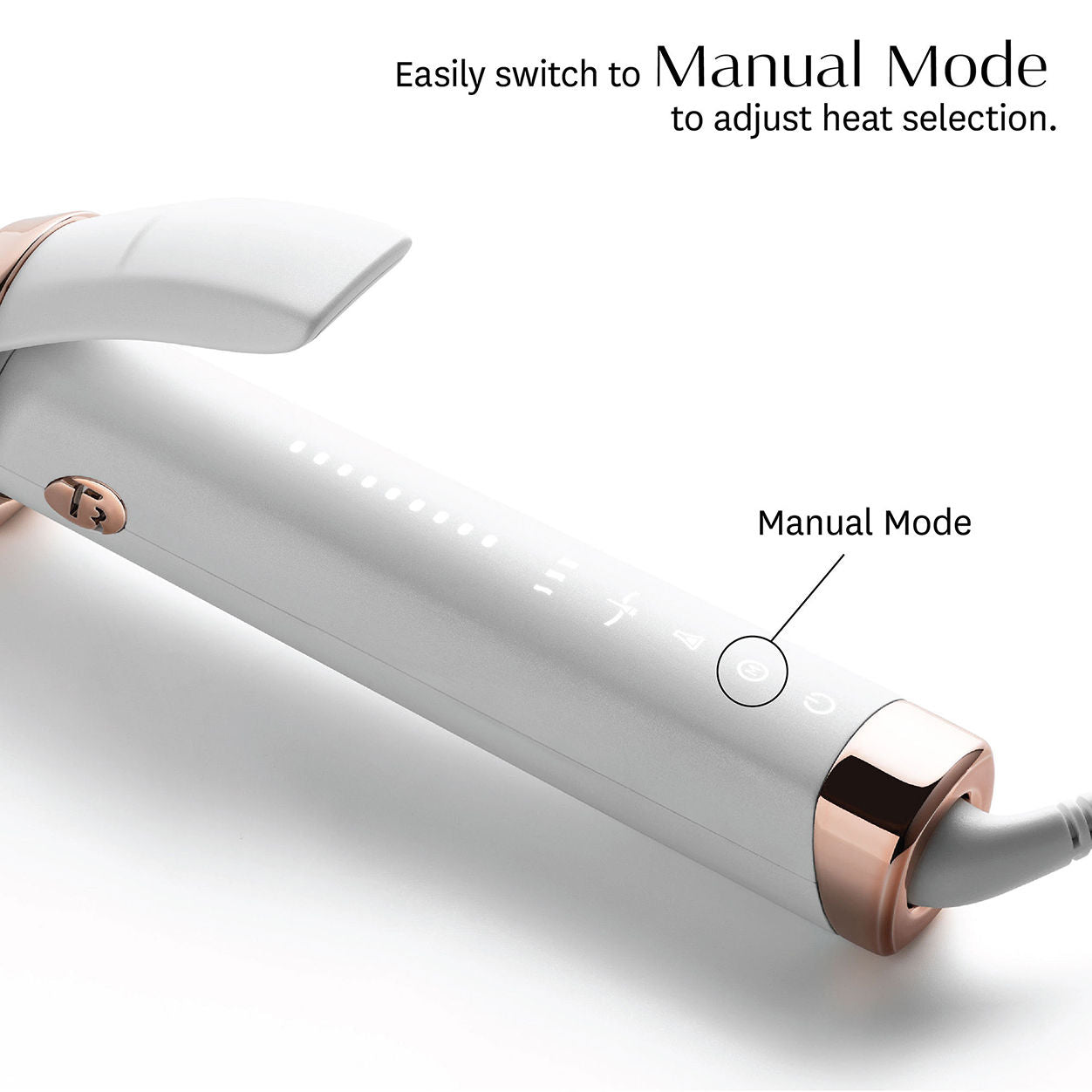T3 Curl ID 1.25” Smart Curling Iron With Interactive Touch Interface