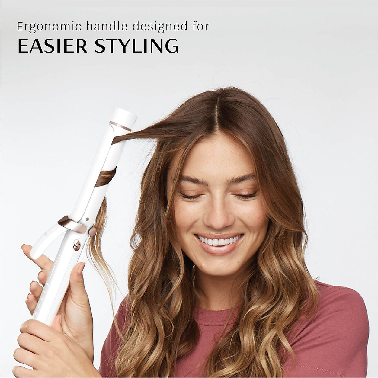 T3 Curl ID 1.25” Smart Curling Iron With Interactive Touch Interface