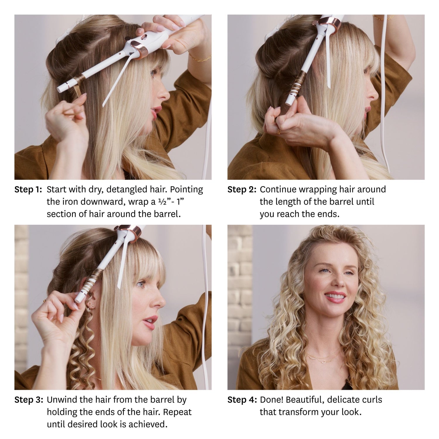 T3 SinglePass Curl 0.5in Professional Curling Iron