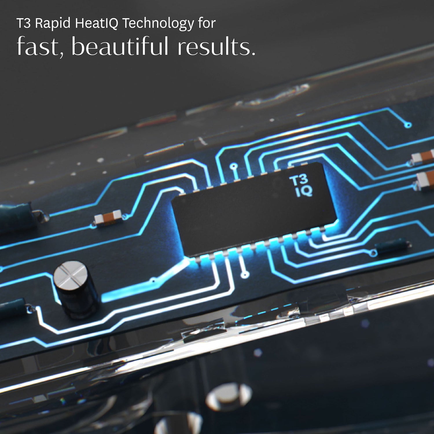 T3 Smooth ID 1” Smart Flat Iron With Touch Interface