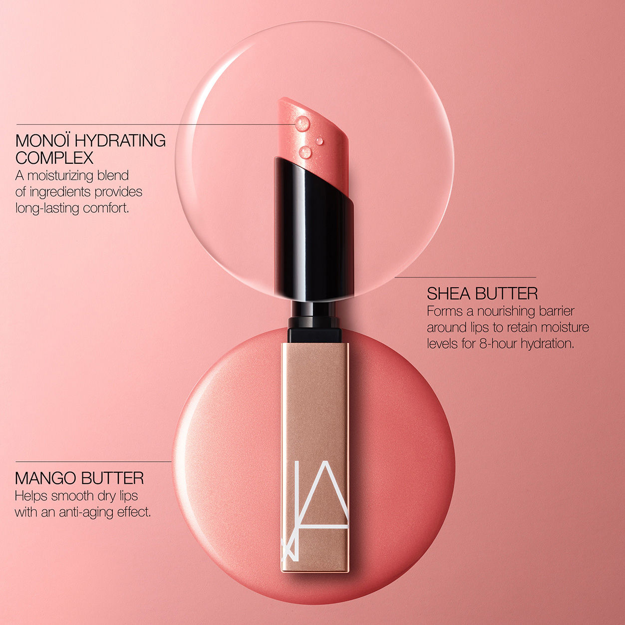 Nars Afterglow Sensual Shine Lipstick