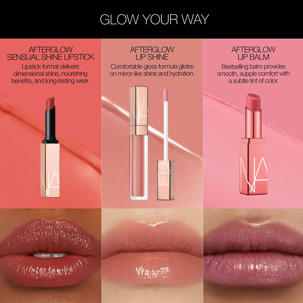 Nars Afterglow Sensual Shine Lipstick