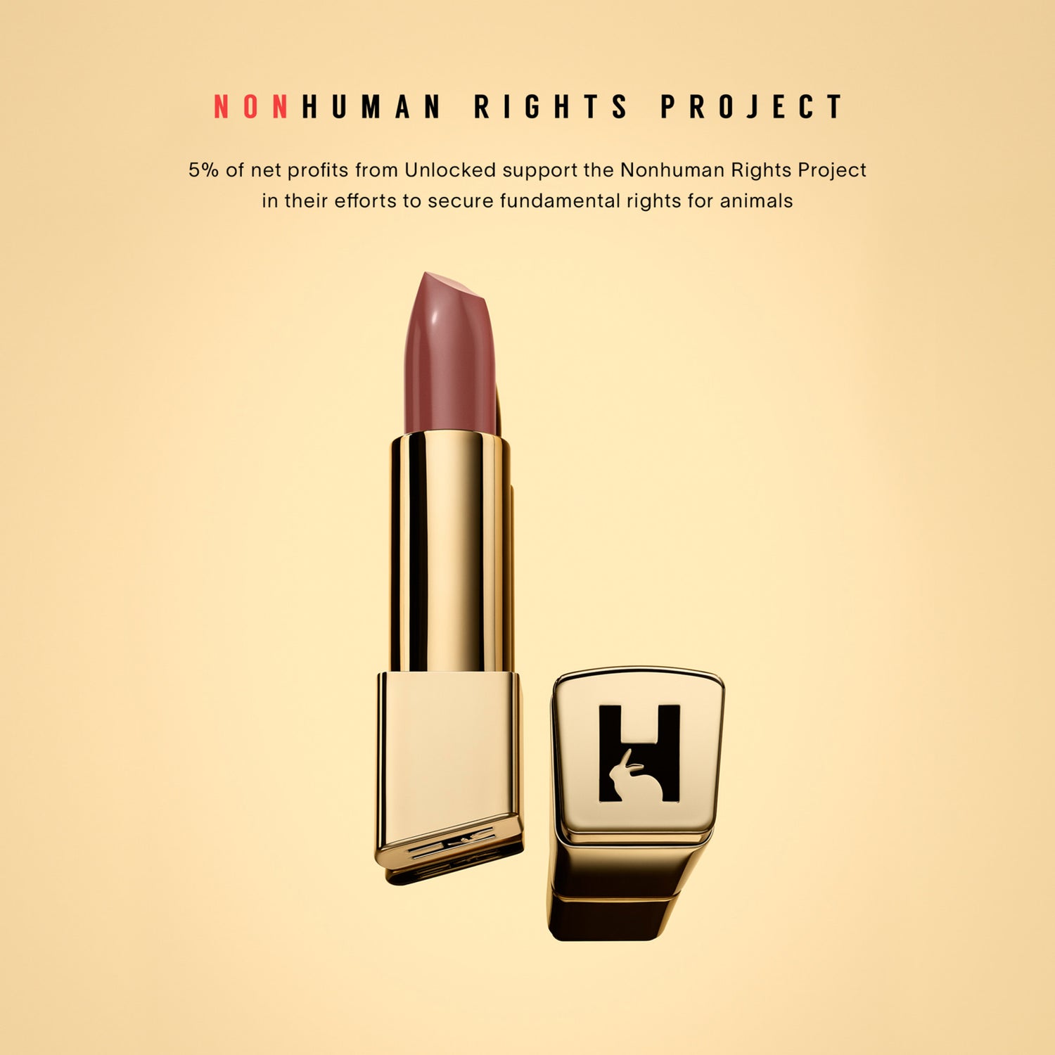 Hourglass Unlocked Satin Crème Lipstick .