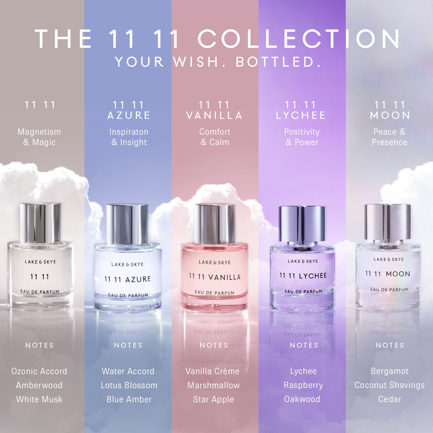 Group swatch image of Lake & Skye 11 11 Lychee Eau de Parfum