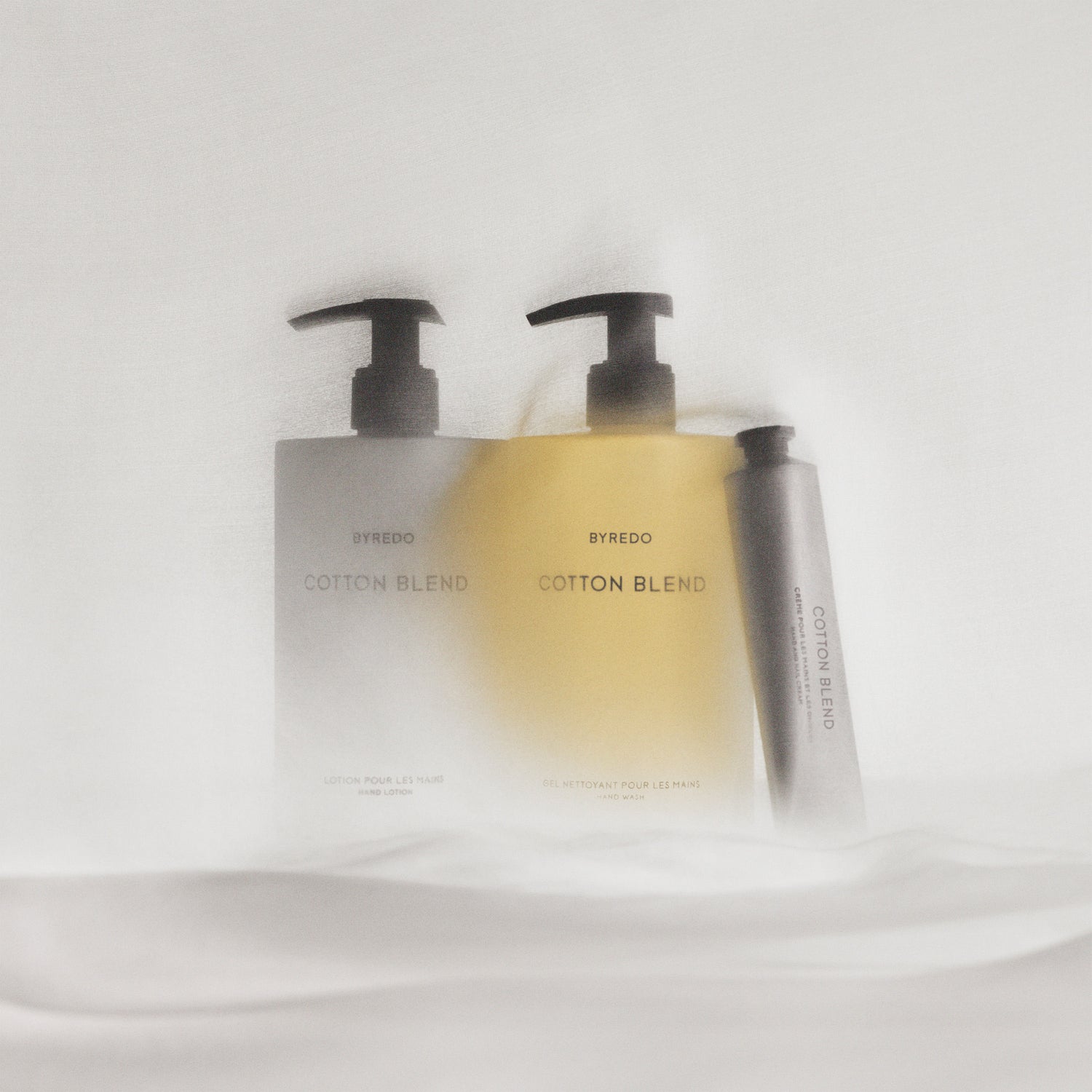 Lifestyle image of Byredo Cotton Blend Hand Lotion
