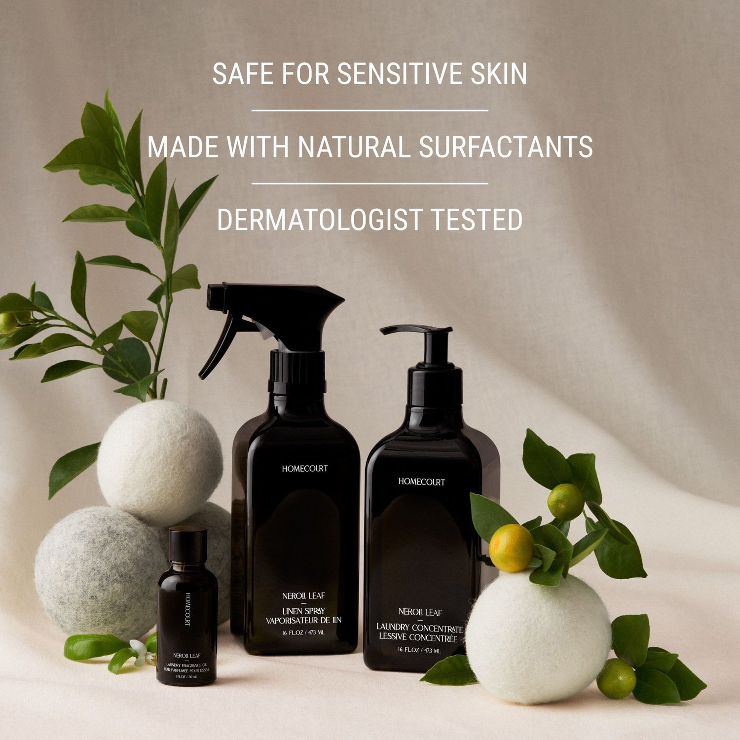 Lifestyle image of Homecourt Neroli Leaf Laundry Fragrance Oil