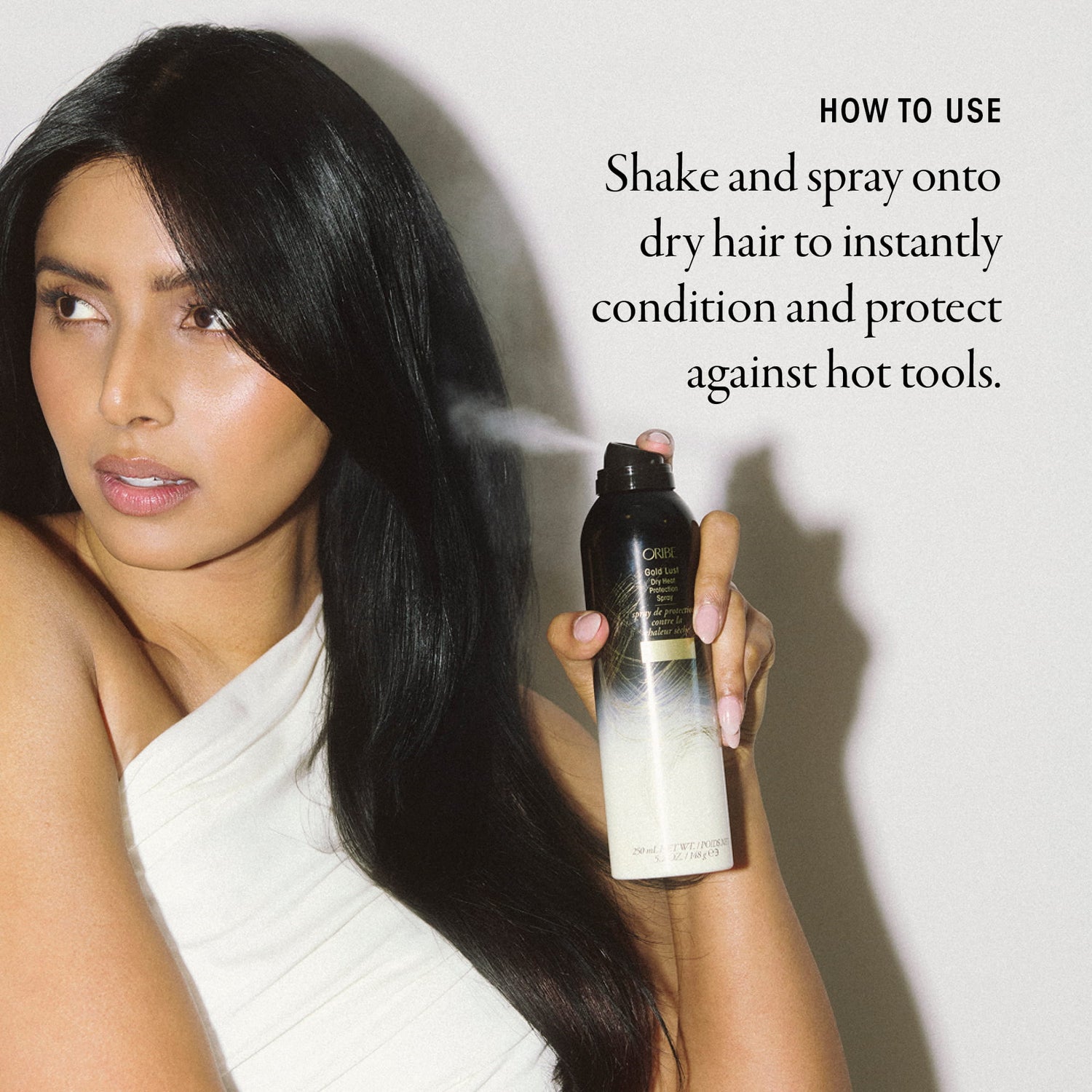 Information related to Oribe Gold Lust Dry Heat Protection Spray