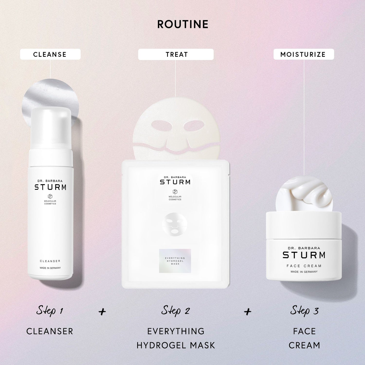 Lifestyle image of Dr. Barbara Sturm Everything Hydrogel Mask
