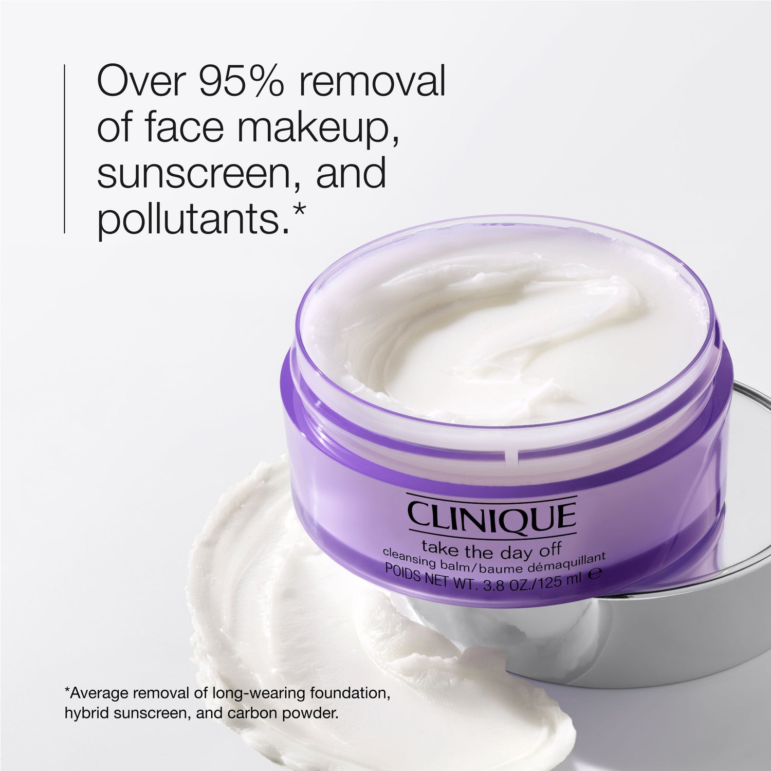 Swatch image of Clinique Take The Day Off Makeup Removing Cleansing Balm