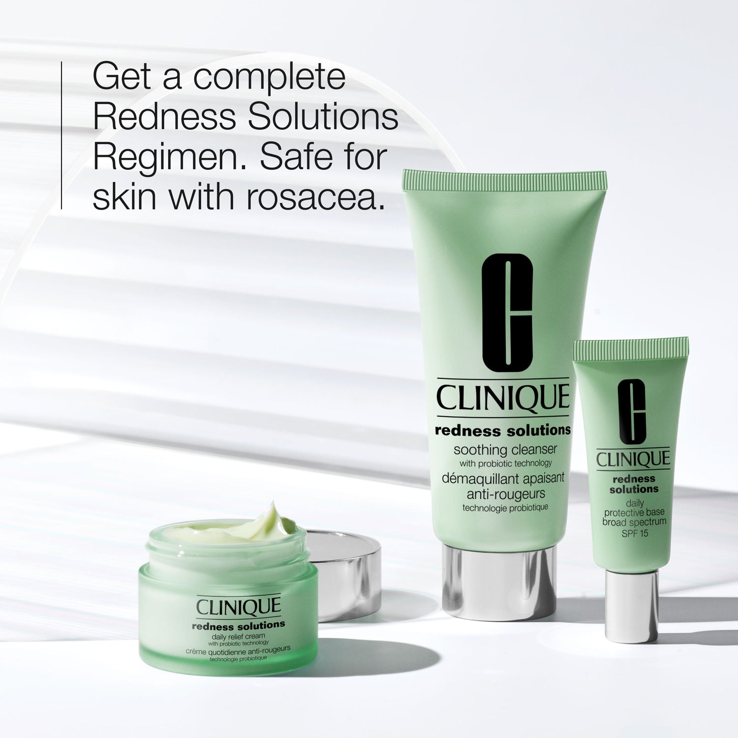 Image of product in the same collection as Clinique Redness Solution Redness Regimen Skincare Set