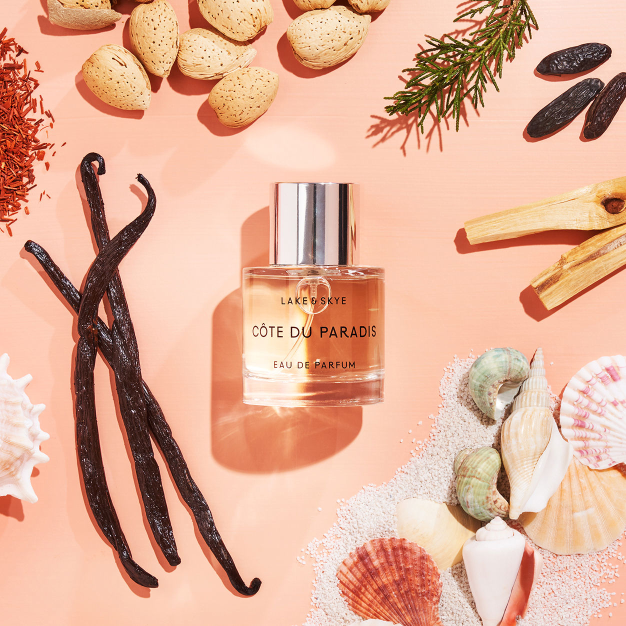 Lifestyle image of Lake & Skye Cote du Paradis Eau de Parfum