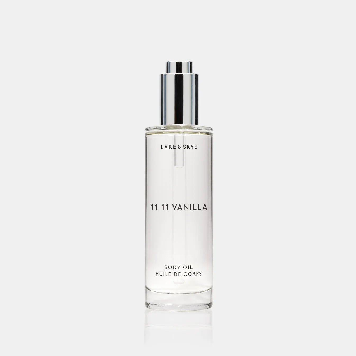 Image of the Lake & Skye 11 11 Vanilla Body Oil box