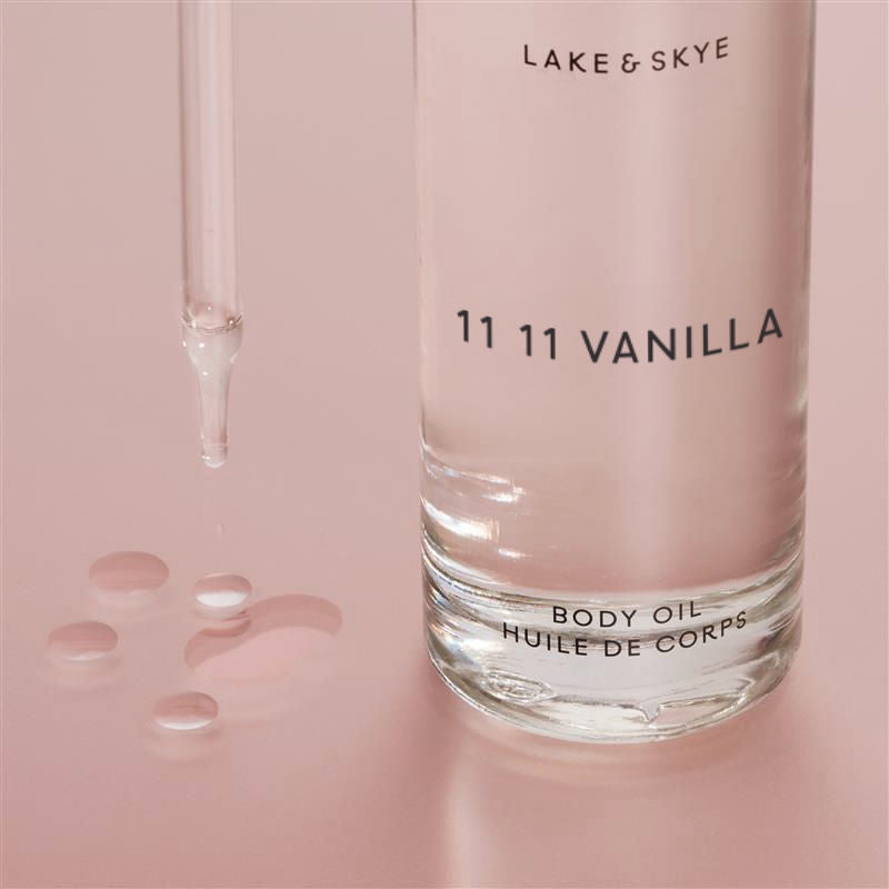 Swatch image of Lake & Skye 11 11 Vanilla Body Oil