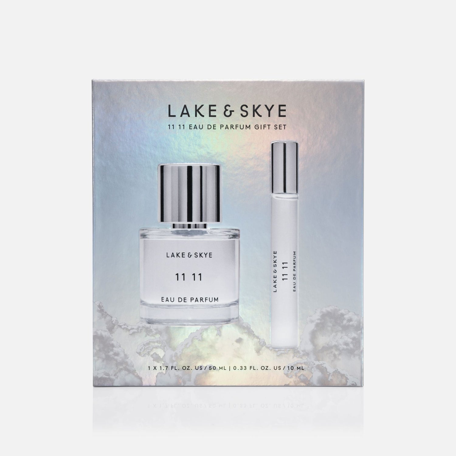 Image of the Lake & Skye 11 11 Eau de Parfum Duo Gift Set (Limited Edition) box
