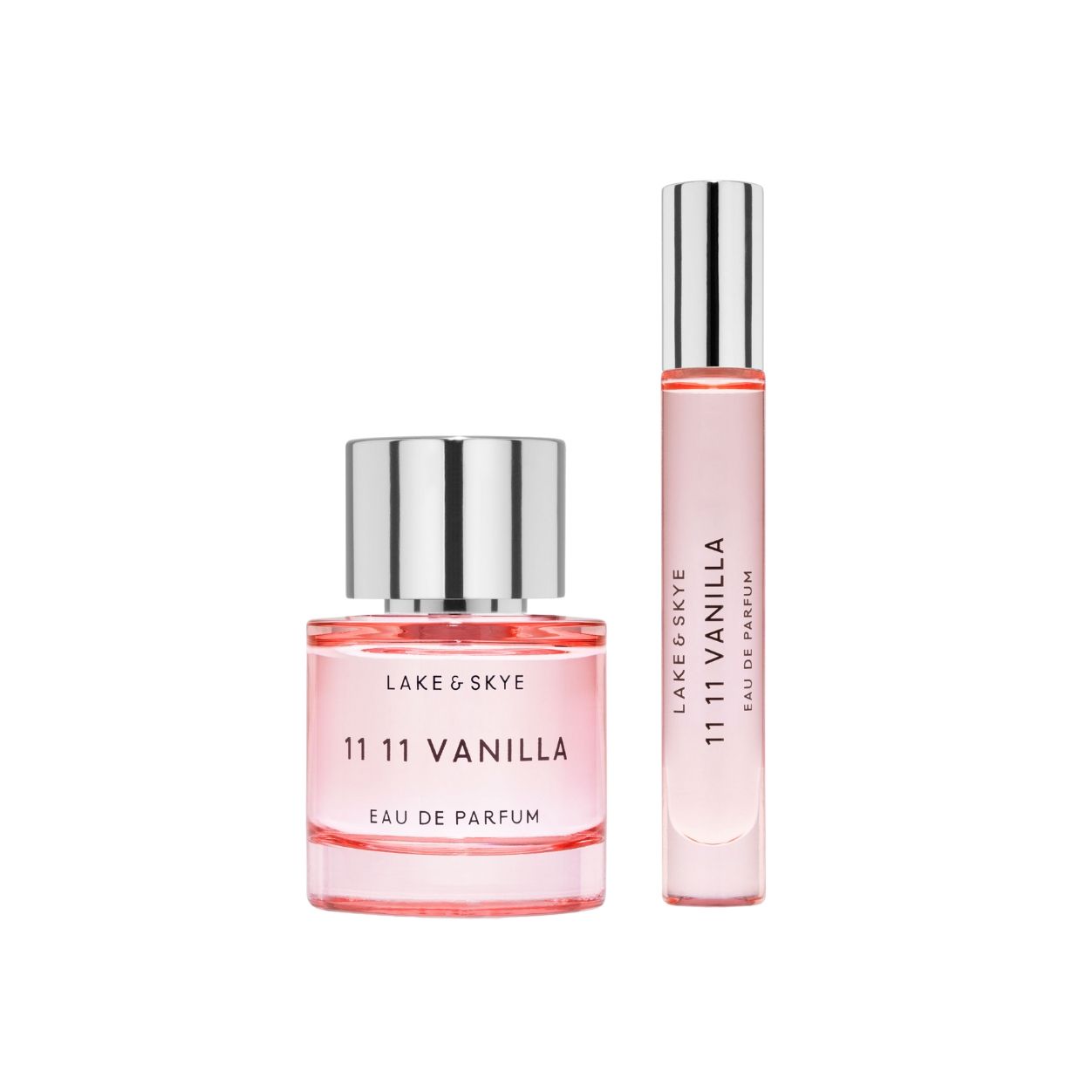 Image of an open Lake & Skye 11 11 Vanilla Eau de Parfum Duo Gift Set (Limited Edition)