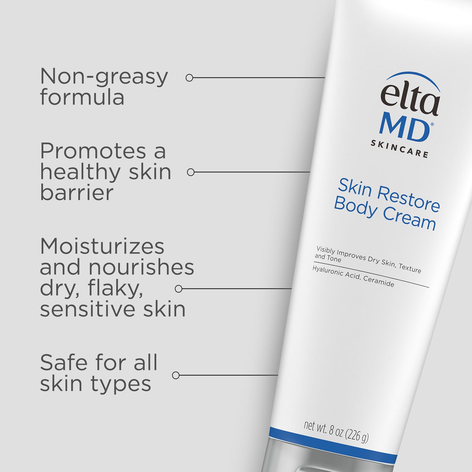 Information related to EltaMD Skin Restore Body Cream