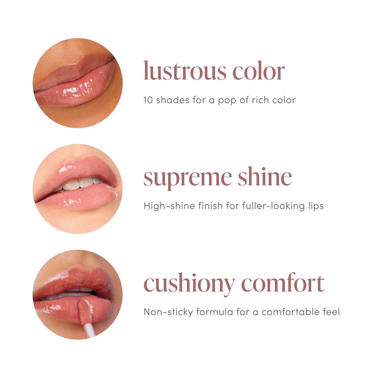 Information related to Jane Iredale ColorLuxe High Impact Lip Glaze
