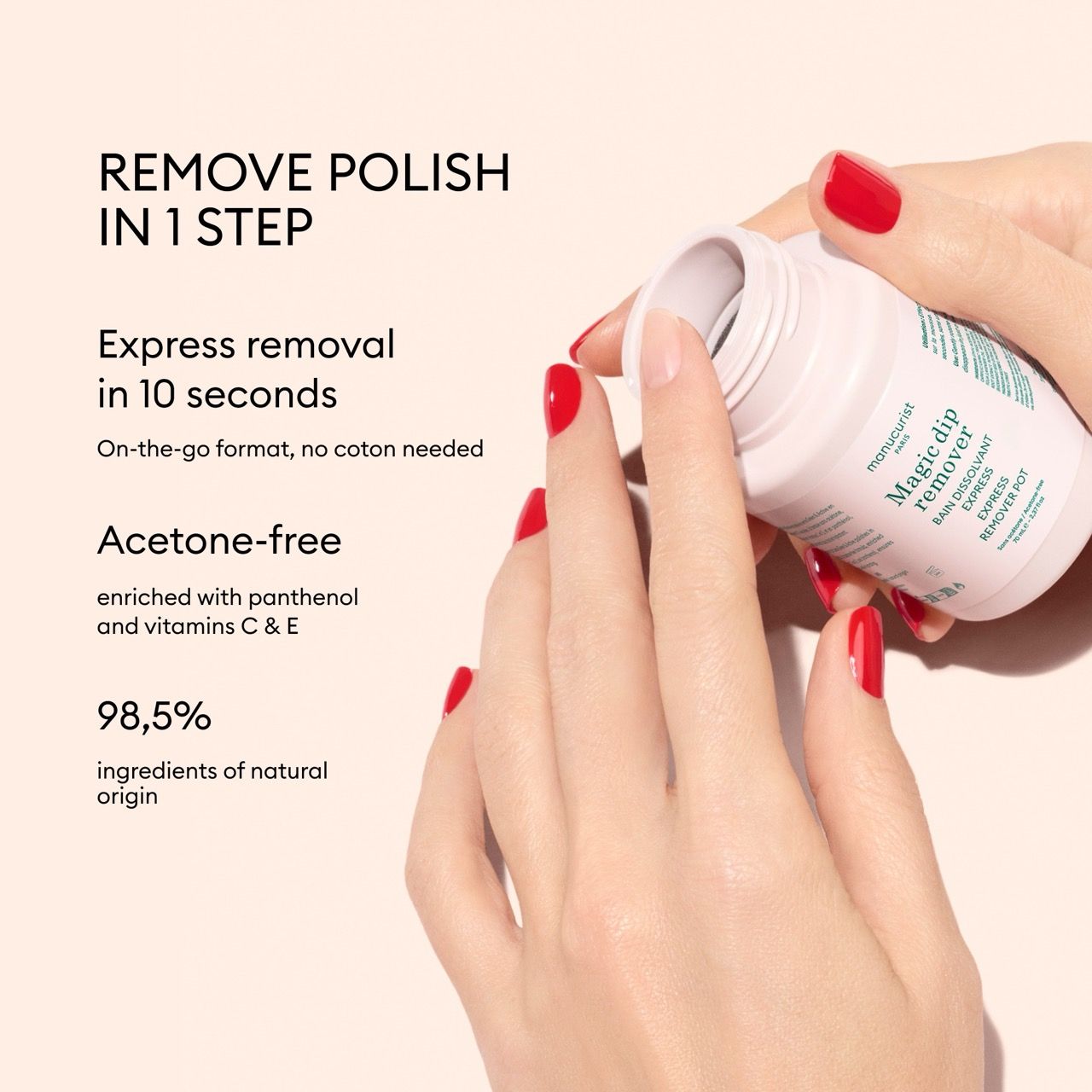 Information related to Manucurist Magic Dip Remover