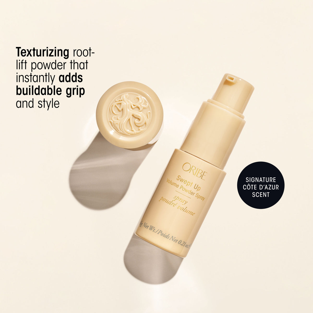 Information related to Oribe Swept Up Volumizing Root Lift Powder Spray