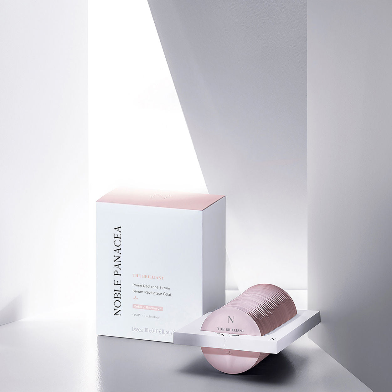 Lifestyle image of Noble Panacea The Brilliant Prime Radiance Serum Refill