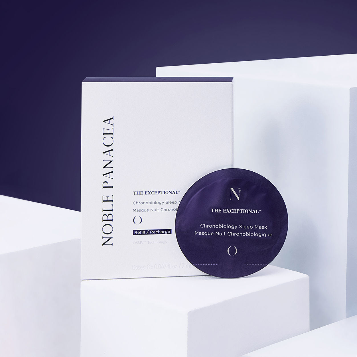 Lifestyle image of Noble Panacea The Exceptional Chronobiology Sleep Mask Refill