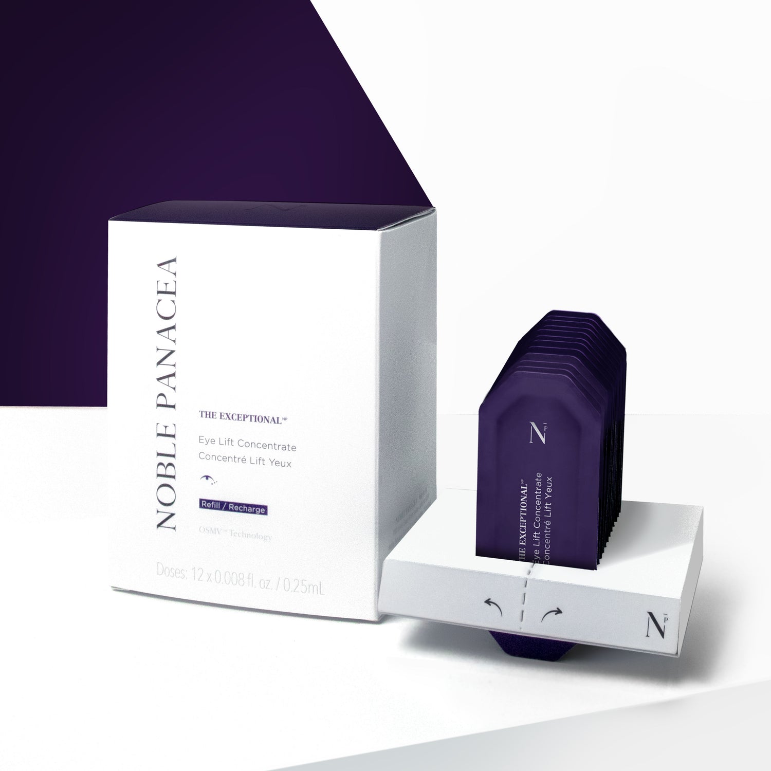 Lifestyle image of Noble Panacea The Exceptional Eye Lift Concentrate Refill