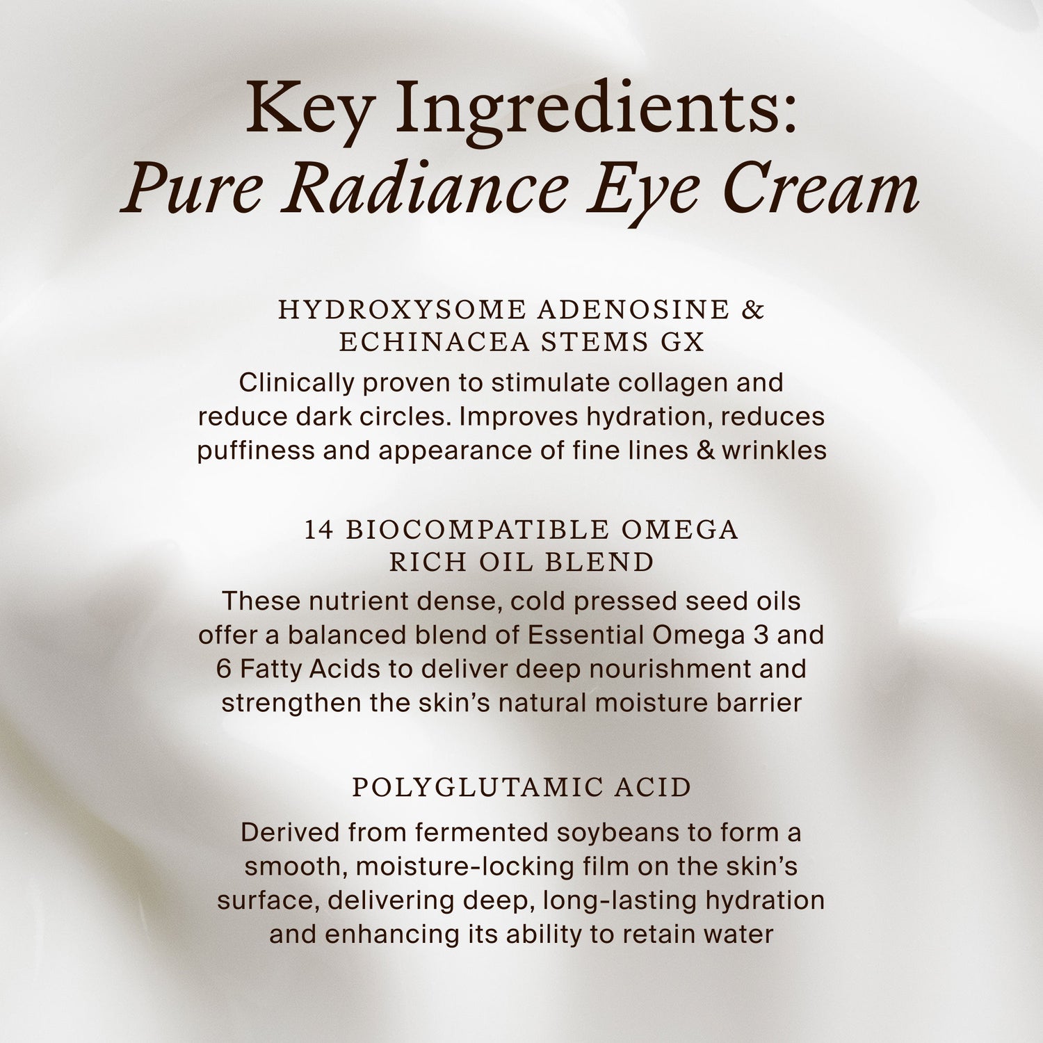Lifestyle image of True Botanicals Pure Radiance Supreme Eye Cream