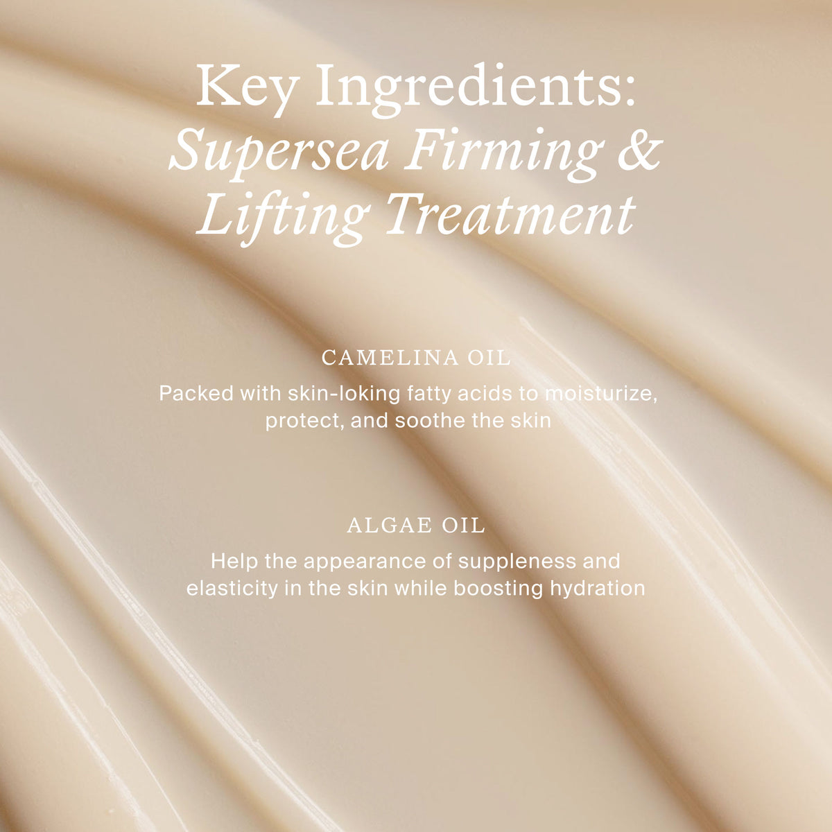 Lifestyle image of True Botanicals SuperSEA Firming & Lifting Treatment