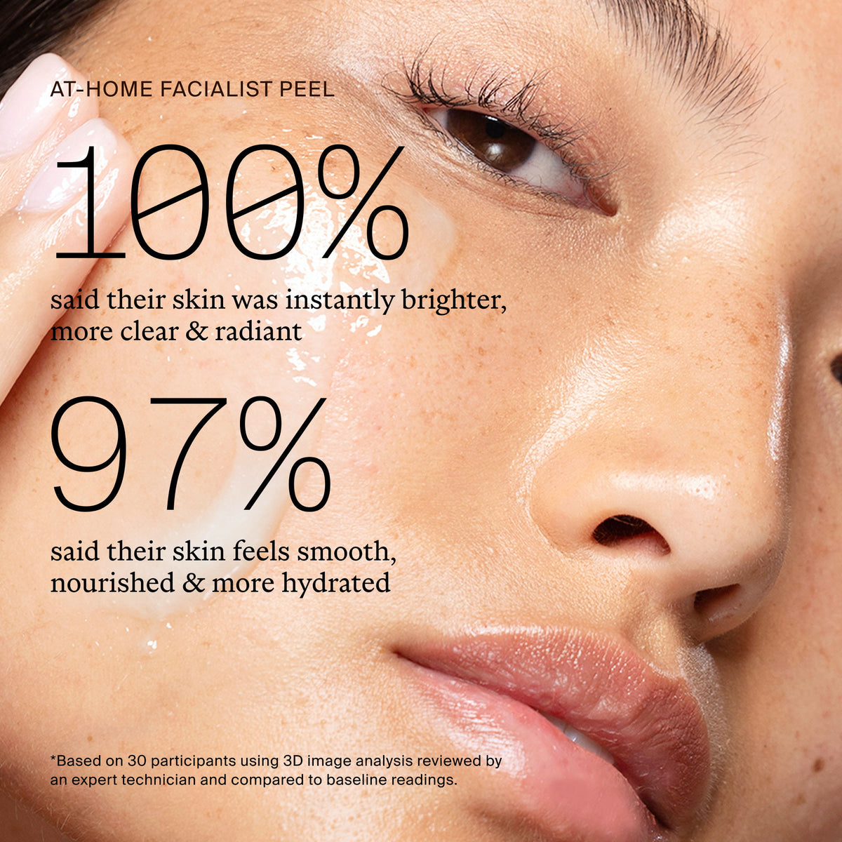 Lifestyle image of True Botanicals At-Home Facialist Peel