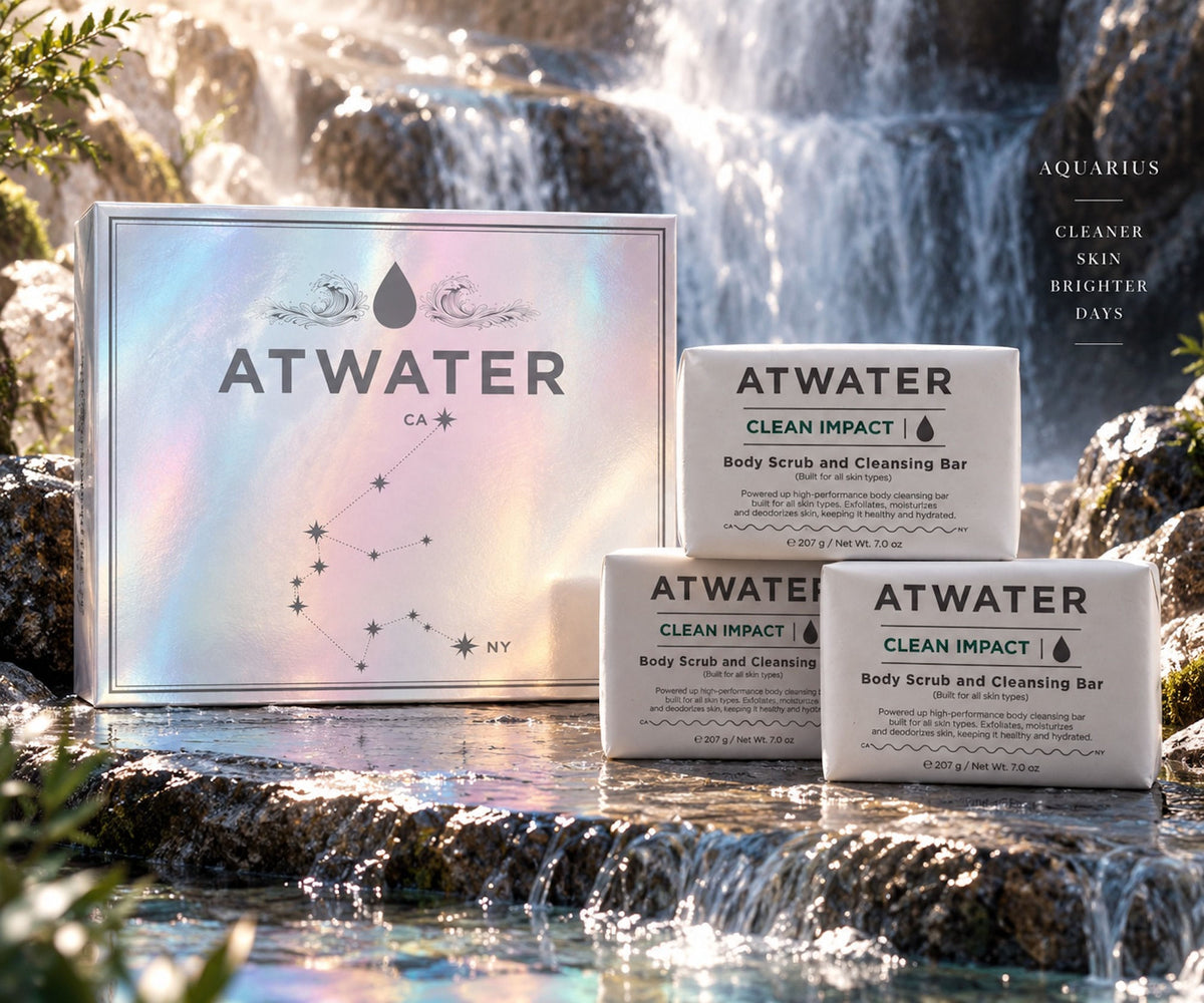 Lifestyle image of Atwater The Exfoliating Set (Limited Edition)