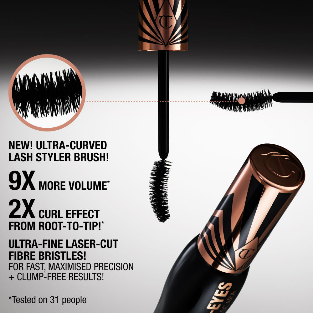 Information related to Charlotte Tilbury Exagger-Eyes Volume Mascara Kit (Limited Edition)