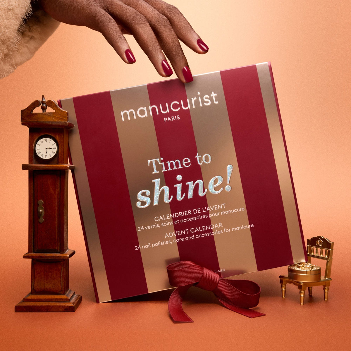 Lifestyle image of Manucurist Advent Calendar Time to Shine! (Limited Edition)