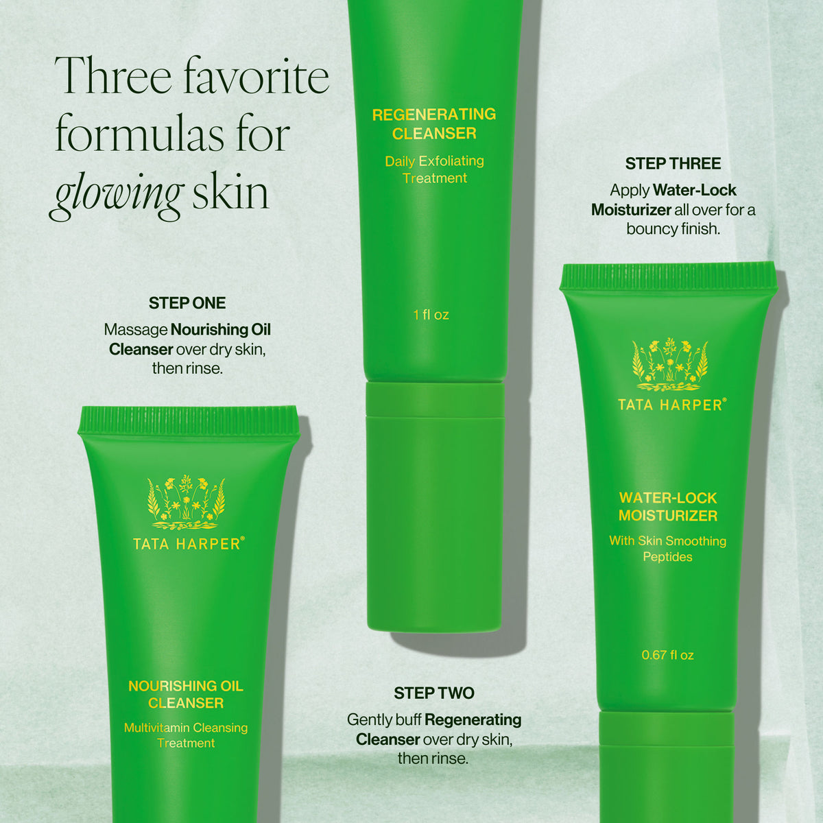 Lifestyle image of Tata Harper Good to Glow Essentials (Limited Edition)