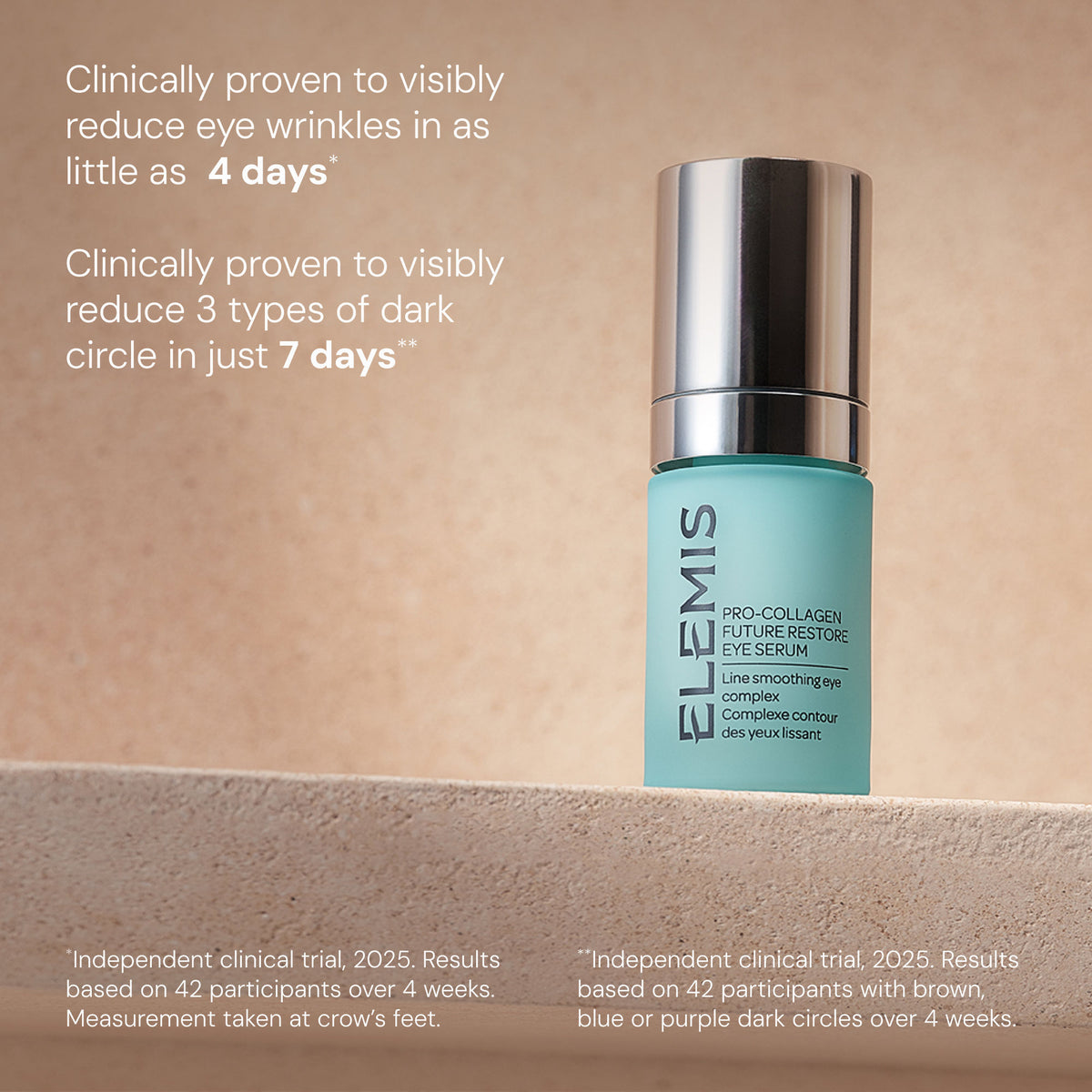 Lifestyle image of Elemis Pro-Collagen Future Restore Eye Serum
