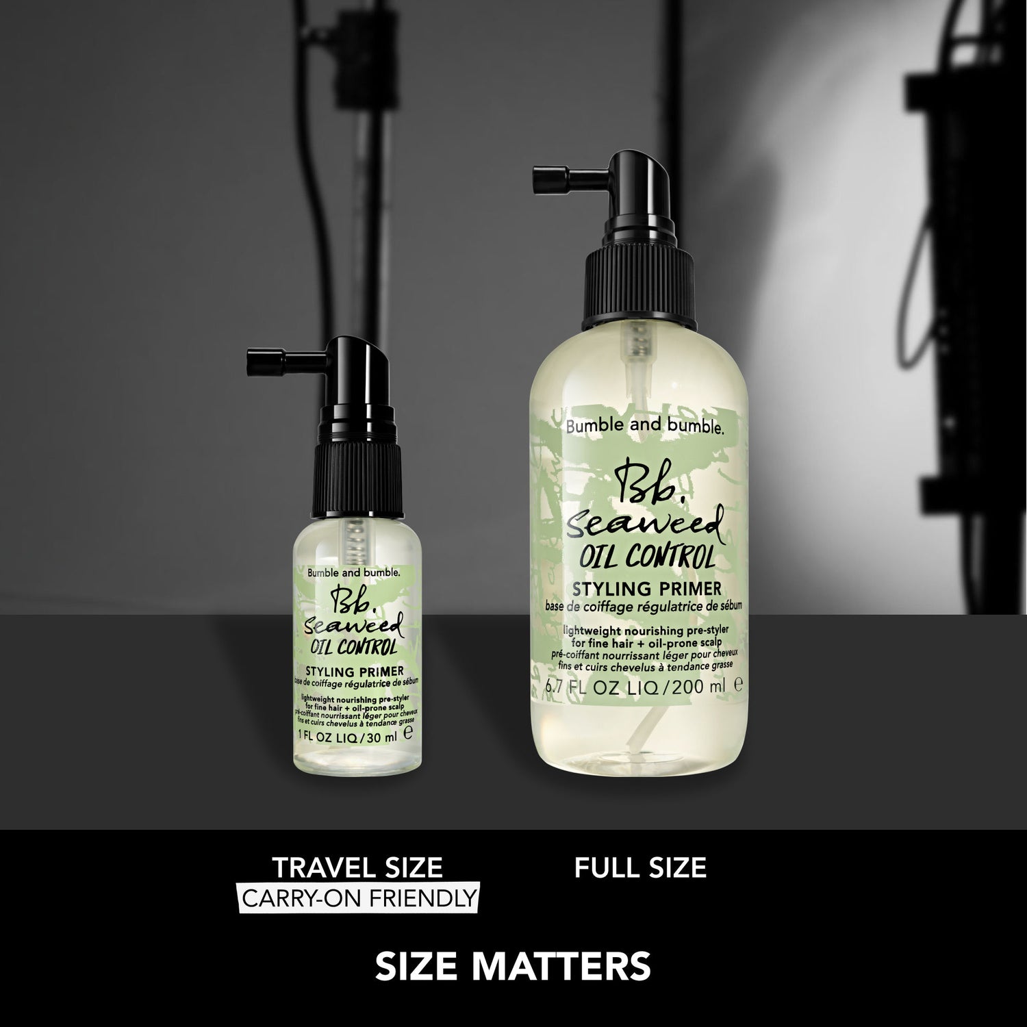 Group model image of Bumble and Bumble Seaweed Oil Control Styling Primer for Fine Hair and Oily Scalp