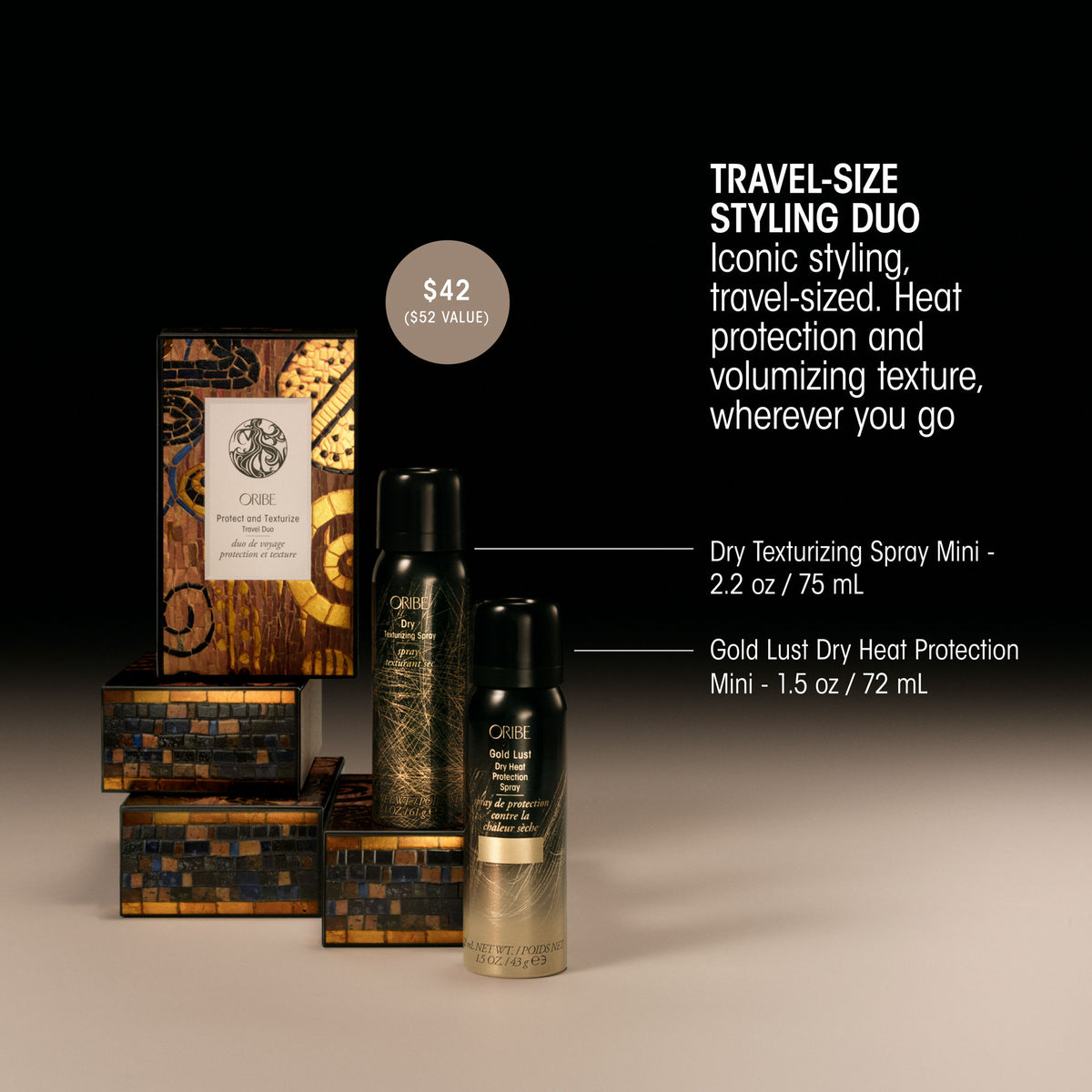 Information related to Oribe Protect & Texturize Mini Styling Duo (Limited Edition)