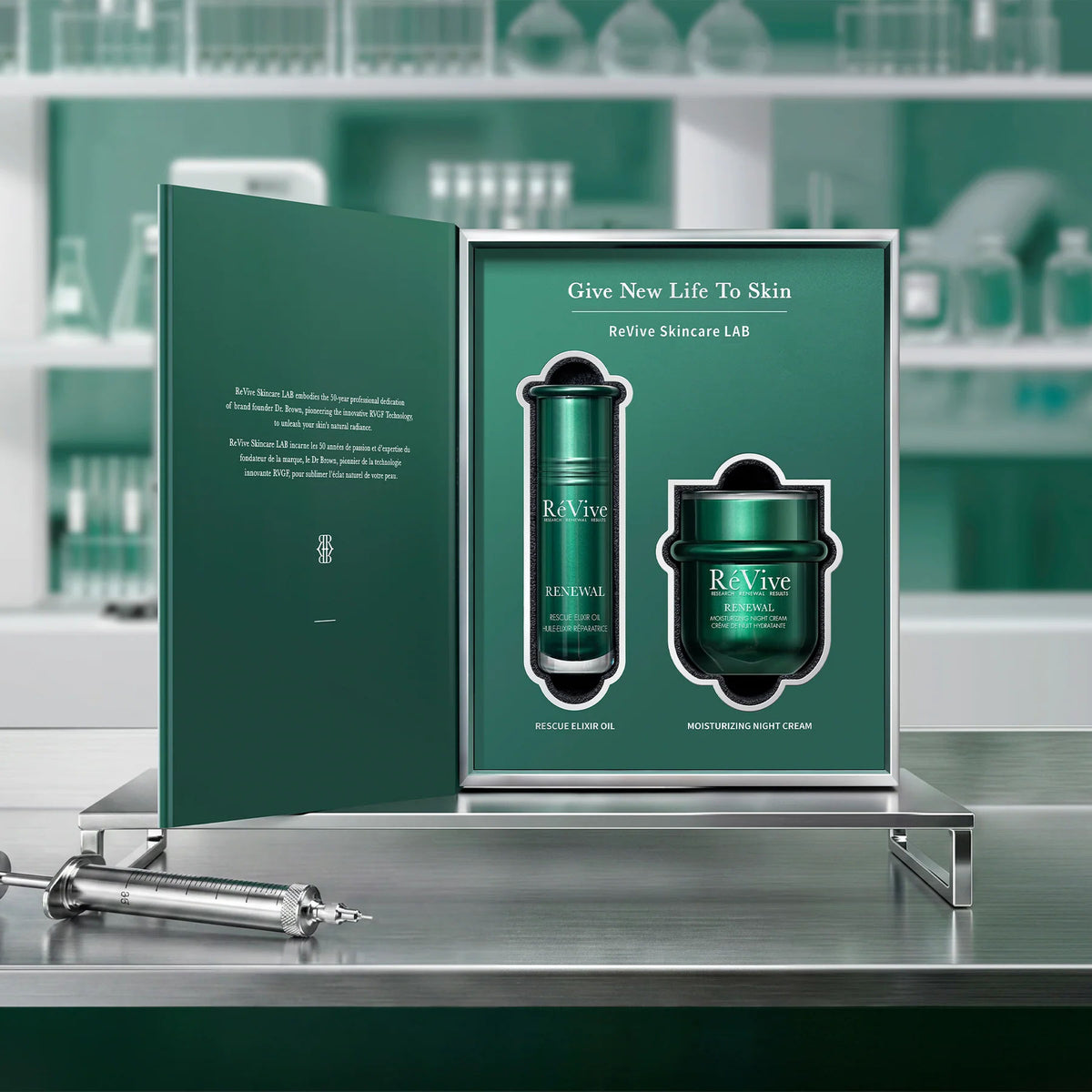 Lifestyle image of RéVive Renewal Discovery Set