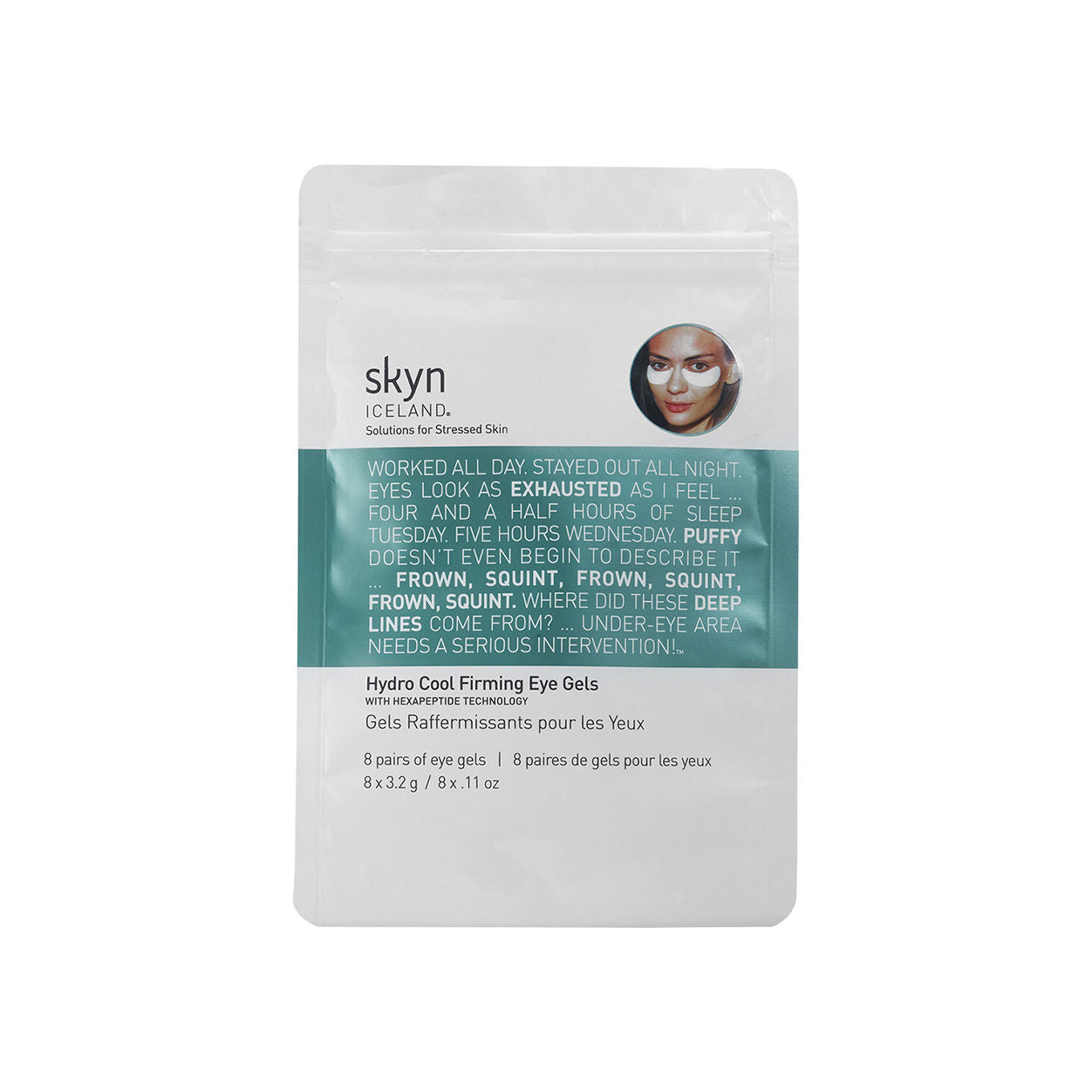Packette image of Skyn Iceland Hydro Cool Firming Eye Gels