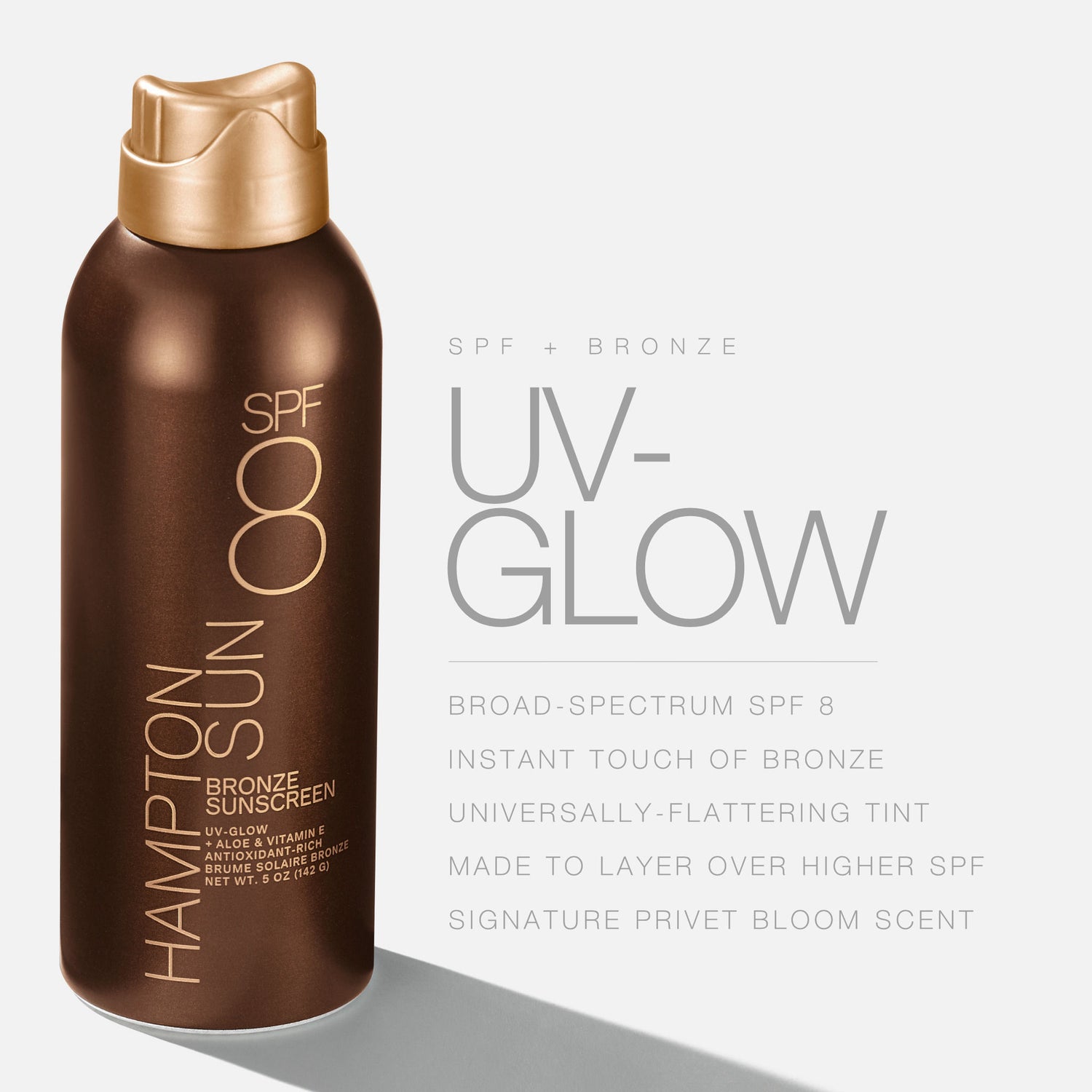 Information related to Hampton Sun SPF 8 Bronze Mist