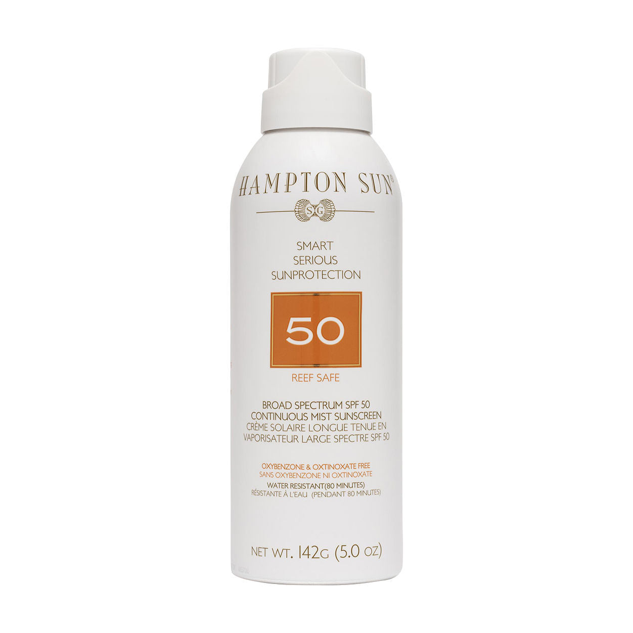 Hampton Sun Broad Spectrum SPF 50 Continuous Mist Sunscreen main image