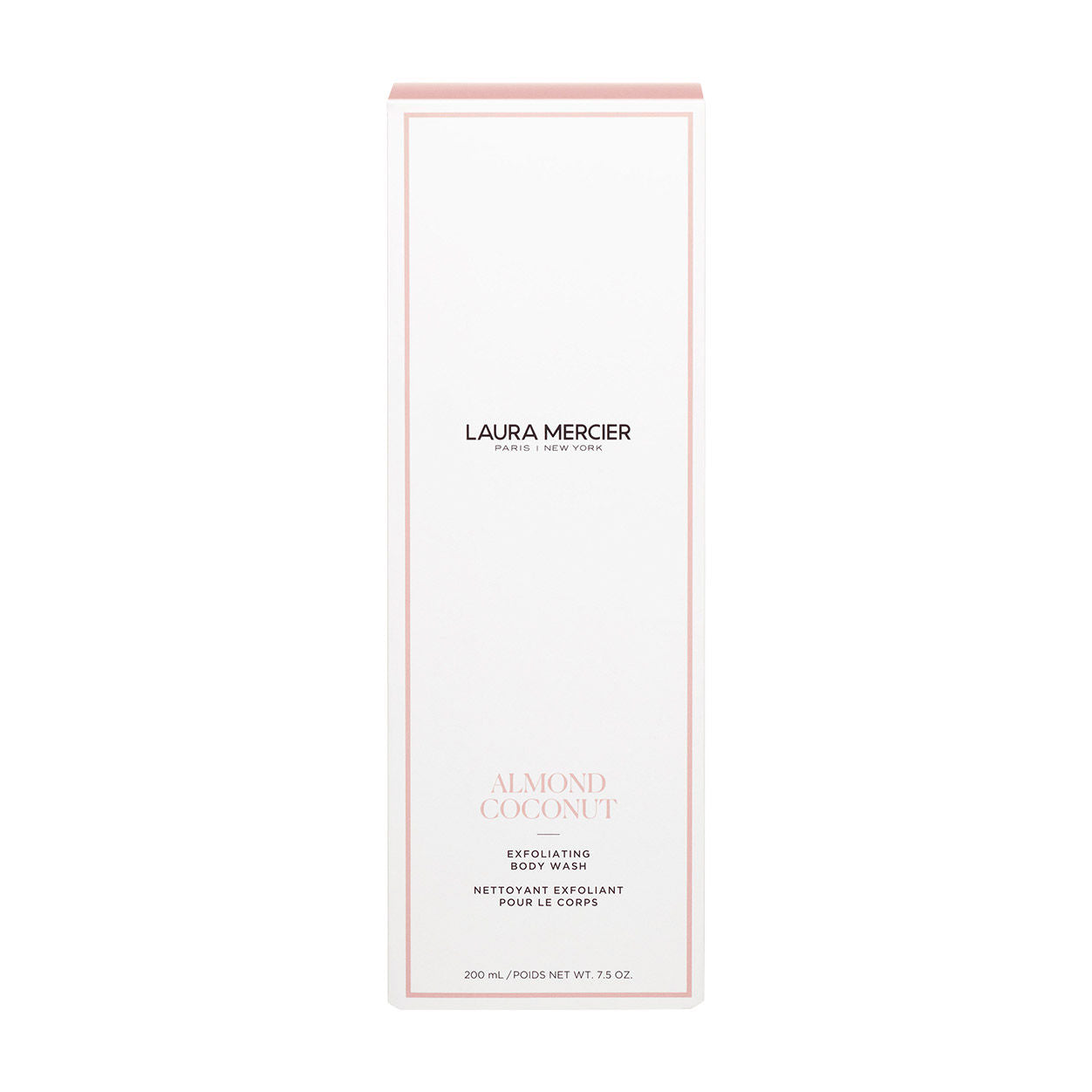 Image of the Laura Mercier Almond Coconut Exfoliating Body Wash box