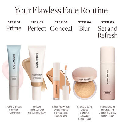 Information related to Laura Mercier Translucent Hydrating Setting Spray Ultra-Blur